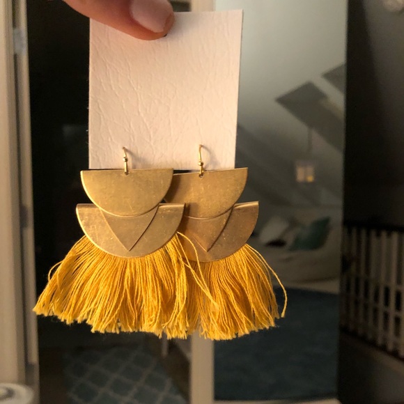 Free People Jewelry - Free people tassel earrings